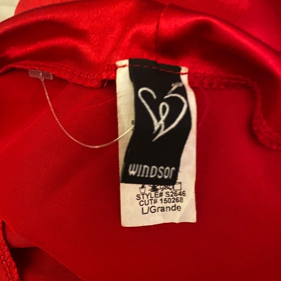 Windsor Red Mini Skirt Bodycon - Picture 3 of 3